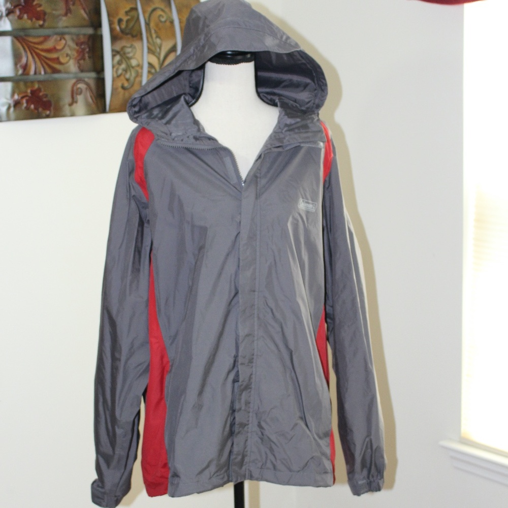 Coleman, Unisex camping rain jacket Large